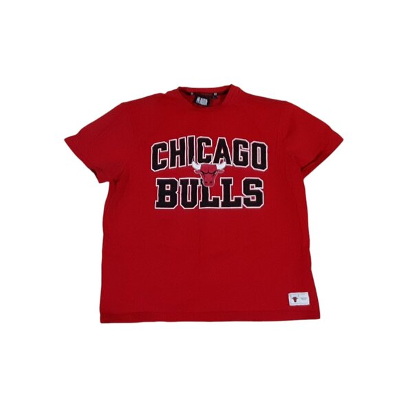 Chicago Bulls NBA Graphic Tee Size XL Red Unisex Basketball Jordan - Picture 1 of 3